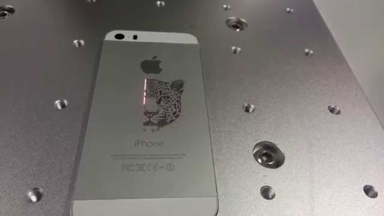 Laser Engraving on Phone